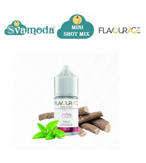 FLAVOURAGE MINT LICORICE MINI SHOT MIX 10ML