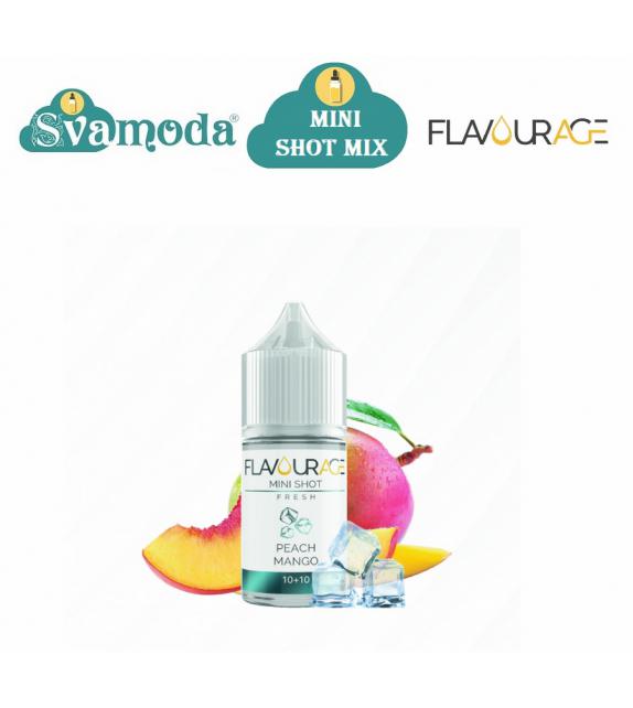 FLAVOURAGE PEACH MANGO MINI SHOT MIX 10ML