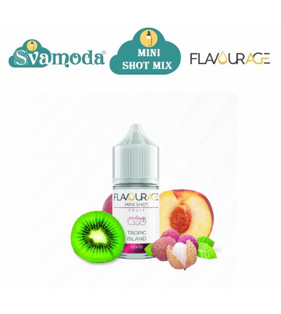 FLAVOURAGE TROPIC ISLAND MINI SHOT MIX 10ML