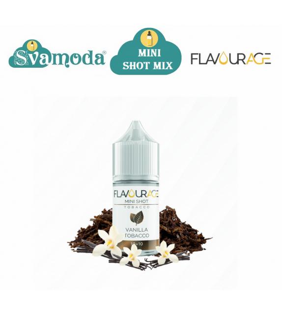 FLAVOURAGE VANILLA TOBACCO MINI SHOT MIX 10ML