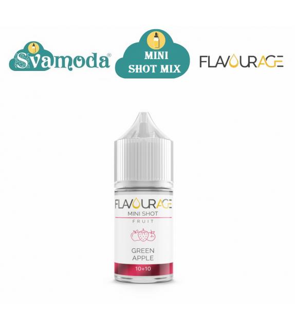FLAVOURAGE GREEN APPLE MINI SHOT MIX 10ML