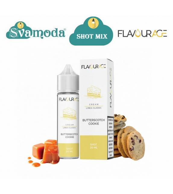 FLAVOURAGE BUTTERSCOTCH COOKIE SHOT MIX 20ML