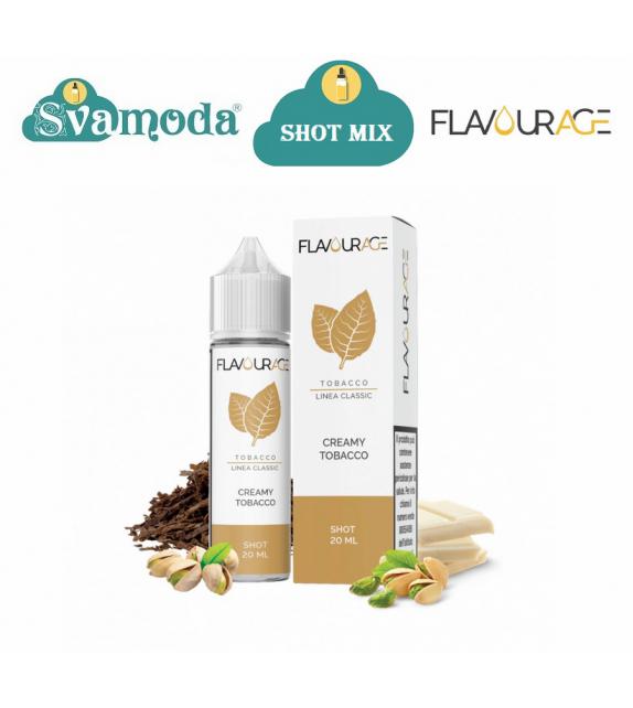 FLAVOURAGE CREAMY TOBACCO SHOT MIX 20ML
