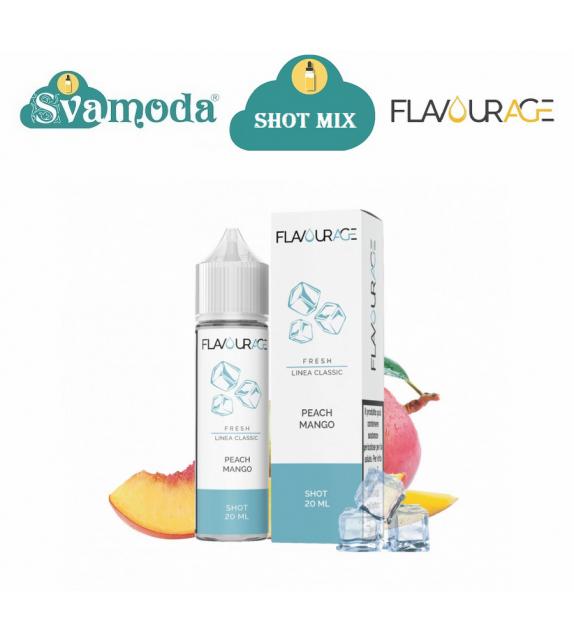 FLAVOURAGE PEACH MANGO SHOT MIX 20ML