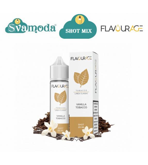 FLAVOURAGE VANILLA TOBACCO SHOT MIX 20ML