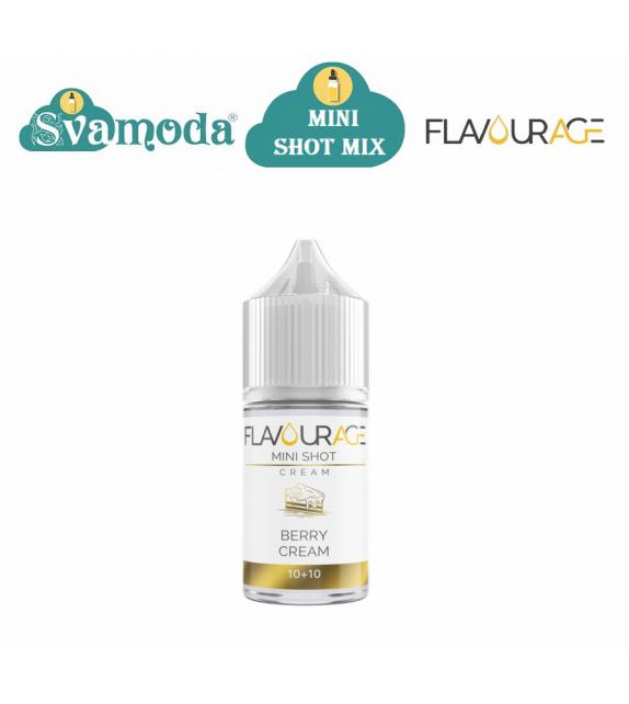FLAVOURAGE BERRY CREAM MINI SHOT MIX 10ML