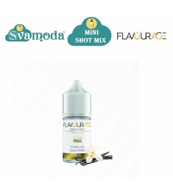 FLAVOURAGE VANILLA CUSTARD MINI SHOT MIX 10ML