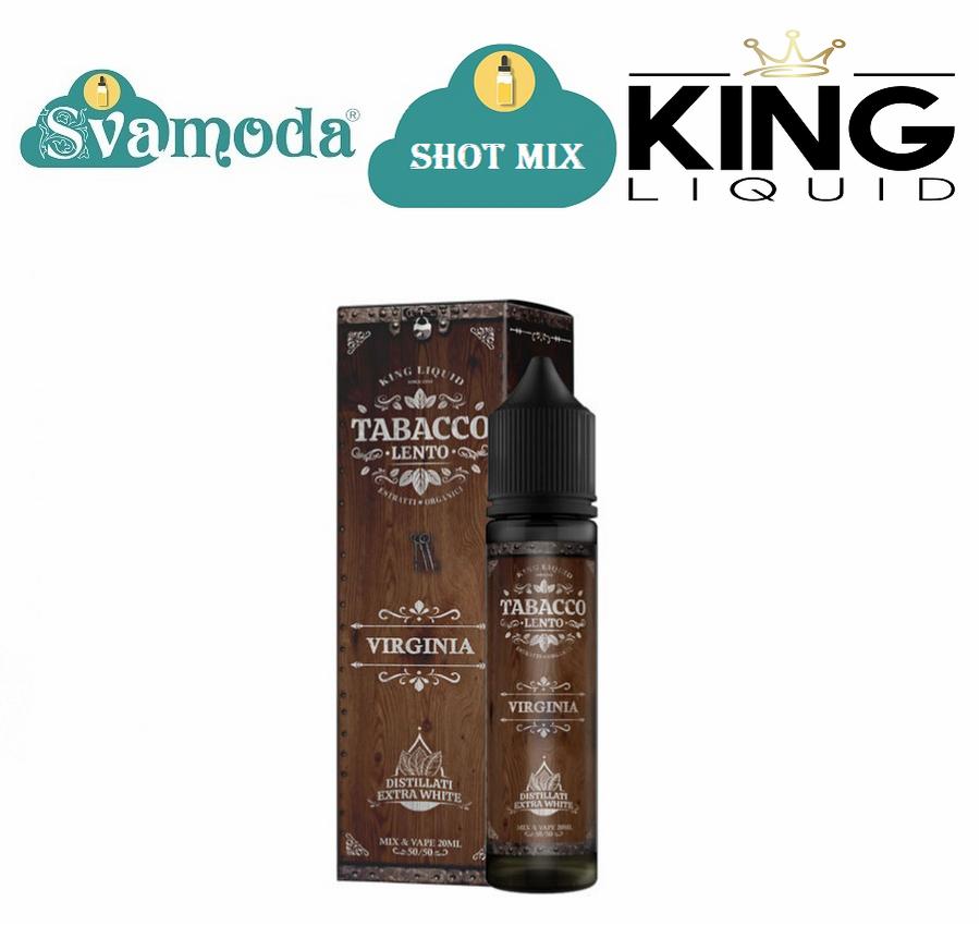 KING LIQUID TABACCO LENTO VIRGINIA SHOT MIX 20ML
