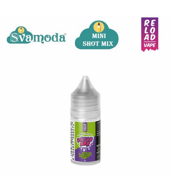 RELOAD VAPE KIWI PASSIONFRUIT MANGO ICE MINI SHOT MIX 10ML