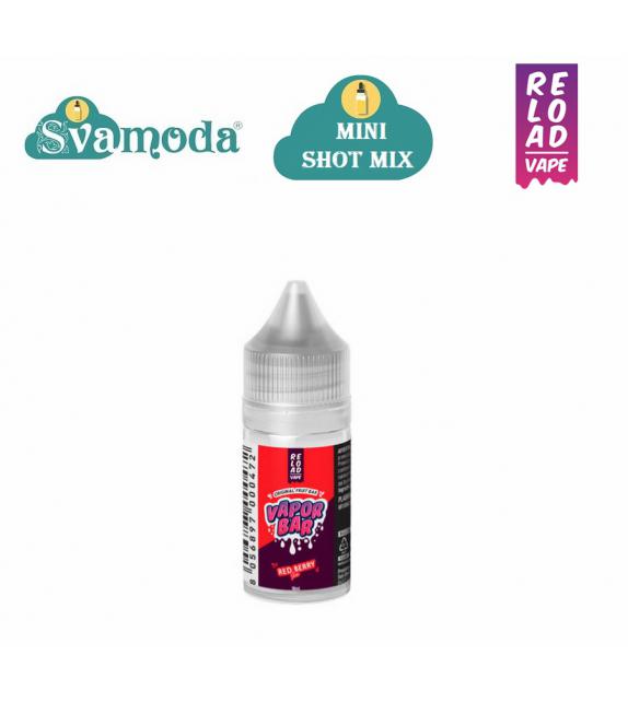 RELOAD VAPE RED BERRY ICE MINI SHOT MIX 10ML