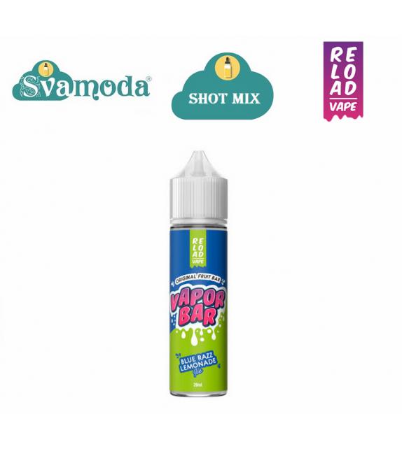 RELOAD VAPE BLUE RAZZ LEMONADE ICE SHOT MIX 20ML