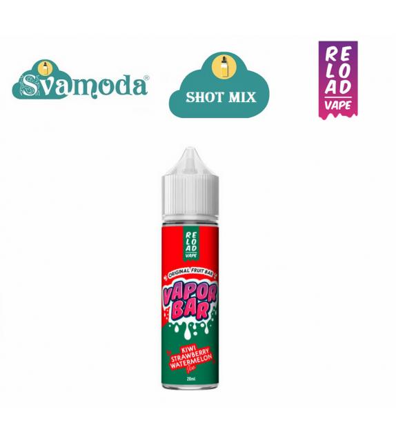 RELOAD VAPE KIWI STRAWBERRY WATERMELON ICE SHOT MIX 20ML