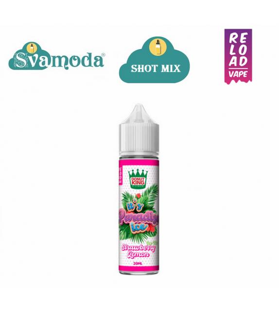 RELOAD VAPE STRAWBERRY LEMON ICE TEA SHOT MIX 20ML
