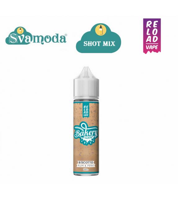 RELOAD VAPE BISCOTTO RUM & PERA SHOT MIX 20ML