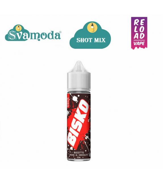 RELOAD VAPE BISCOTTO CREMA AL CACAO SHOT MIX 20ML