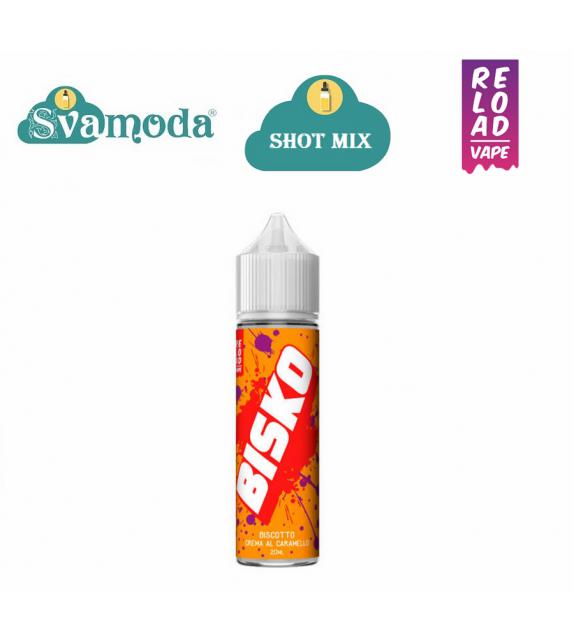 RELOAD VAPE BISCOTTO CREMA AL CARAMELLO SHOT MIX 20ML