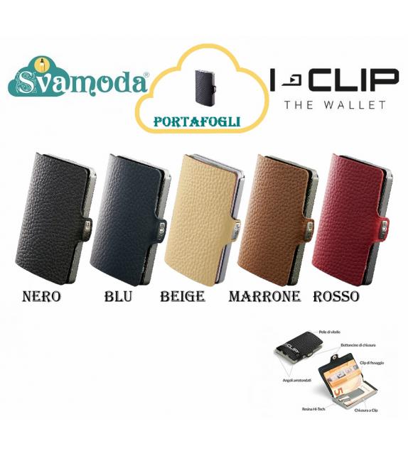 I-CLIP ORIGINAL PURE PELLE MARTELLATA