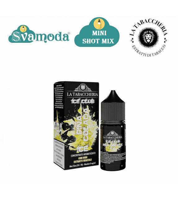 LA TABACCHERIA ICE CLUB PINA COLADA ICE MINI SHOT MIX 10ML