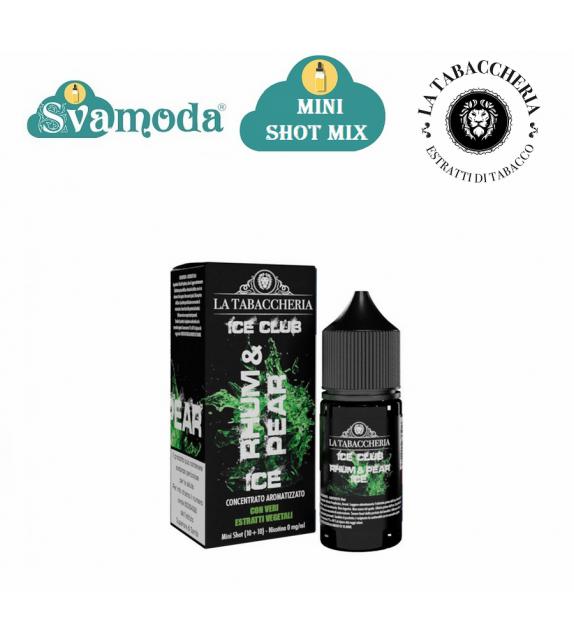 LA TABACCHERIA ICE CLUB RHUM & PEAR ICE MINI SHOT MIX 10ML