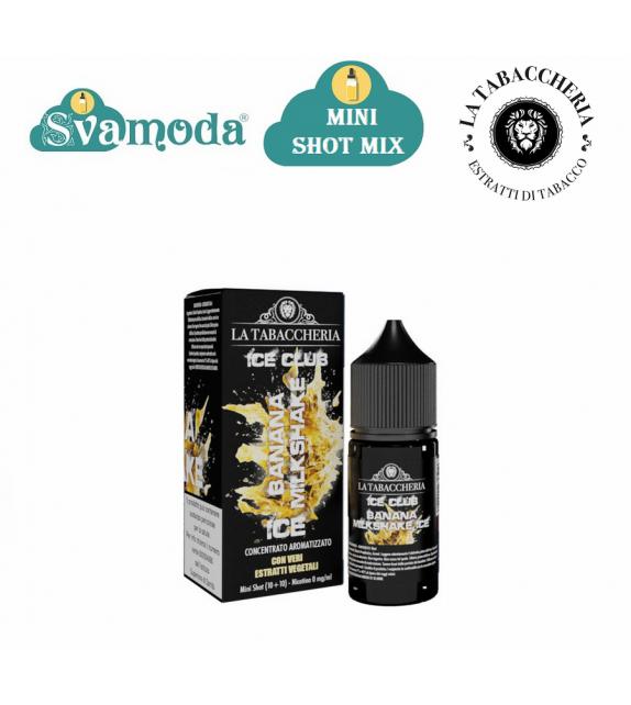 LA TABACCHERIA ICE CLUB BANANA MILKSHAKE ICE MINI SHOT MIX 10ML