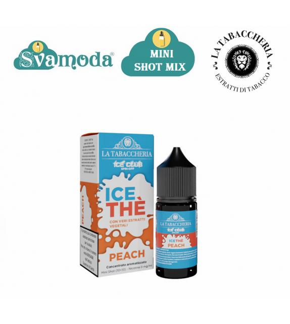 LA TABACCHERIA ICE CLUB ICE THE' PEACH MINI SHOT MIX 10ML