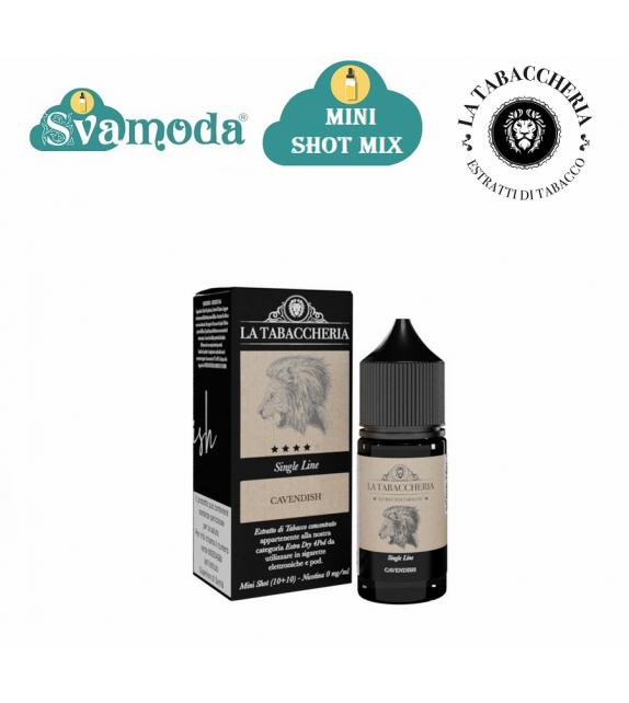LA TABACCHERIA EXTRA DRY CAVENDISH MINI SHOT MIX 10ML