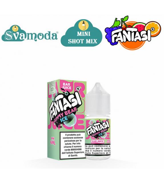FANTASI BAR JUICE GUMMY BEAR ICE MINI SHOT MIX 10ML