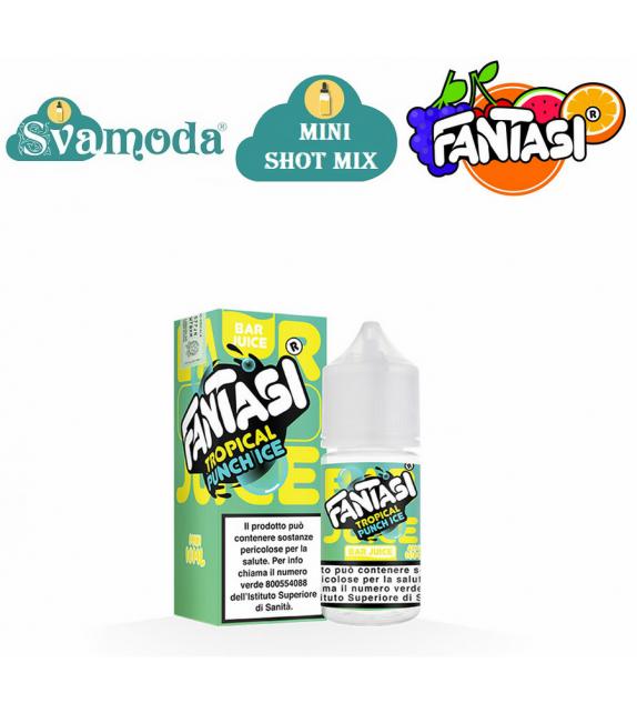 FANTASI BAR JUICE TROPICAL PUNCH ICE MINI SHOT MIX 10ML