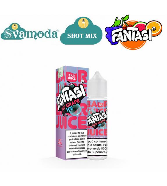 FANTASI BAR JUICE RED GRAPE ICE SHOT MIX 20ML