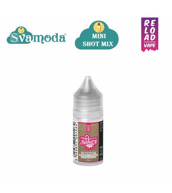 RELOAD VAPE CROISSANT CRUMBLE LAMPONE & CEESECAKE MINI SHOT MIX 10ML