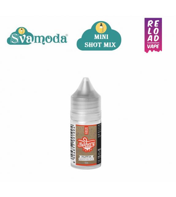RELOAD VAPE MUFFIN NOCCIOLATA MINI SHOT MIX 10ML