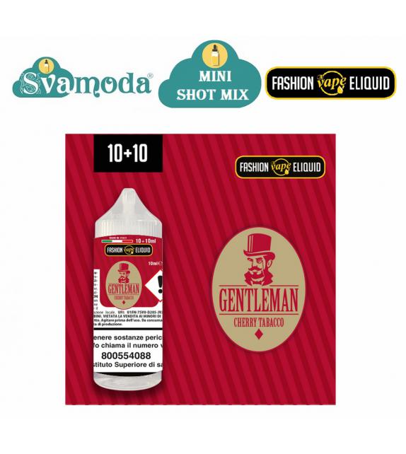 FASHION VAPE GENTLEMAN CHERRY TOBACCO MINI SHOT MIX 10ML