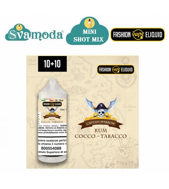 FASHION VAPE CAPTAIN SPARROW MINI SHOT MIX 10ML