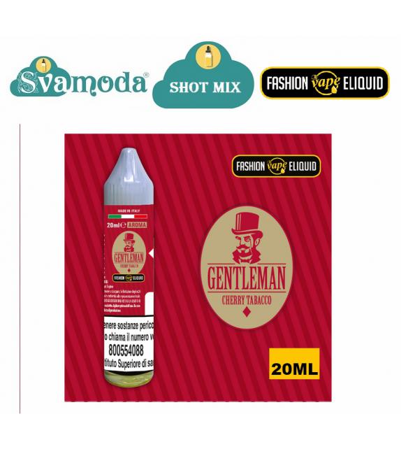 FASHION VAPE GENTLEMAN CHERRY TOBACCO SHOT MIX 20ML