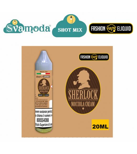 FASHION VAPE SHERLOCK NOCCIOLA CREAM SHOT MIX 20ML