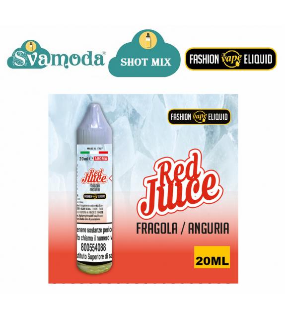 FASHION VAPE RED JUICE SHOT MIX 20ML