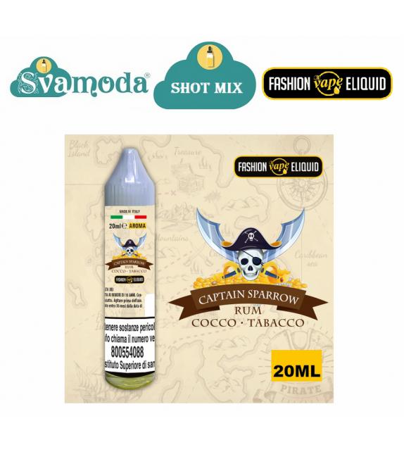 FASHION VAPE CAPTAIN SPARROW SHOT MIX 20ML