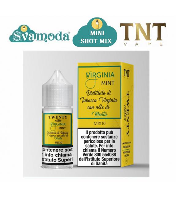 TNT VAPE TWENTY NOTES VIRGINIA MINT MINI SHOT MIX 10ML
