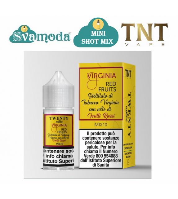 TNT VAPE TWENTY NOTES VIRGINIA RED FRUITS MINI SHOT MIX 10ML