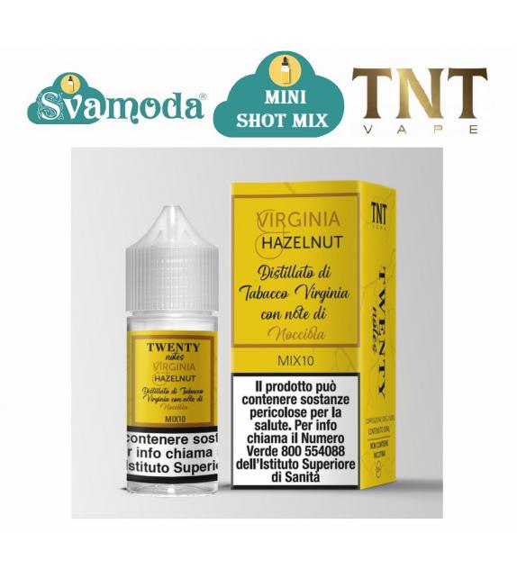 TNT VAPE TWENTY NOTES VIRGINIA HAZELNUT MINI SHOT MIX 10ML