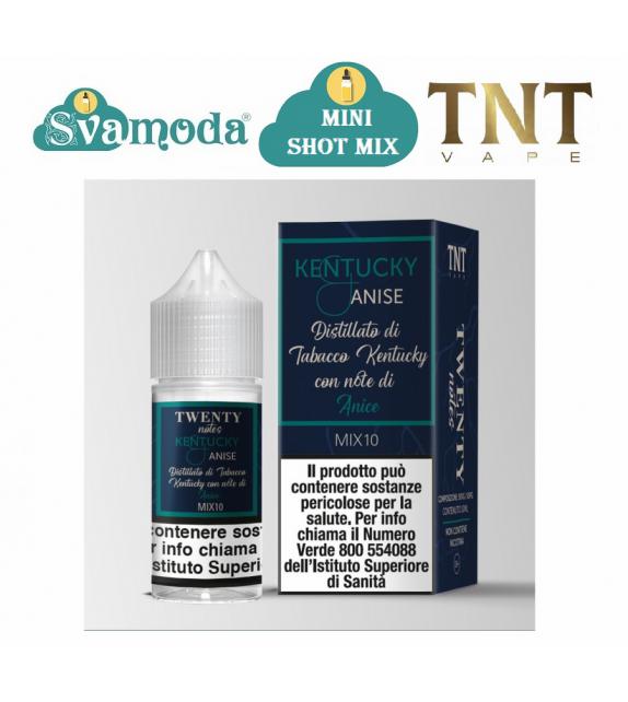 TNT VAPE TWENTY NOTES KENTUCKY ANISE MINI SHOT MIX 10ML
