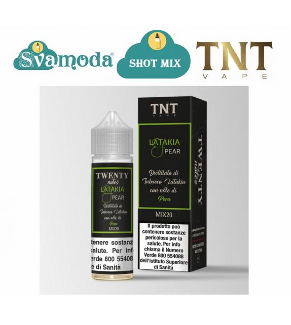 TNT VAPE TWENTY NOTES LATAKIA PEAR SHOT MIX 20ML
