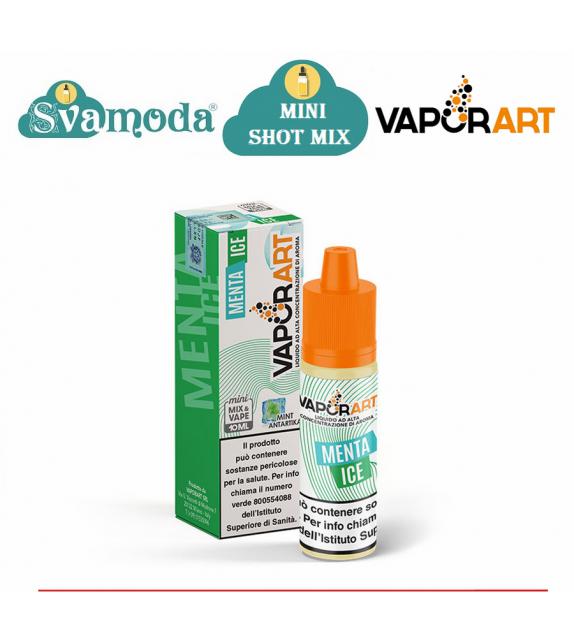 VAPORART MENTA ICE (MINT ANTARTIKA) MINI SHOT MIX 10ML