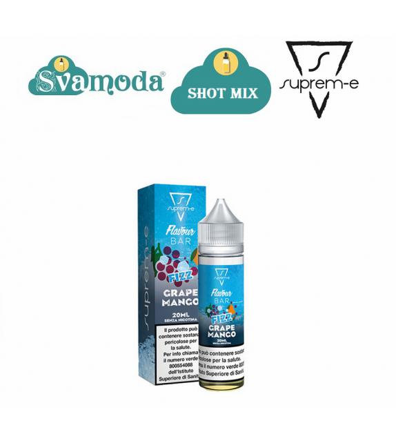 SUPREM-E FLAVOUR BAR FIZZ GRAPE MANGO SHOT MIX 20ML