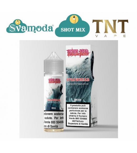 TNT VAPE POLAR STRAWBEAR SHOT MIX 20ML