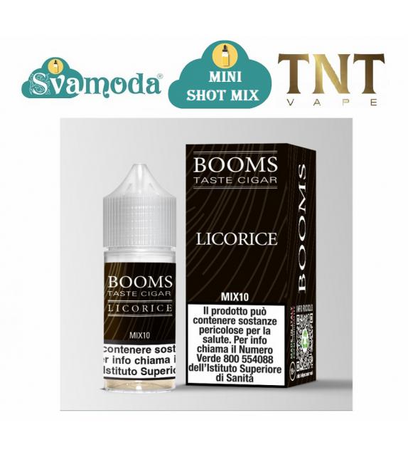 TNT VAPE BOOMS LICORICE MINI SHOT MIX 10ML