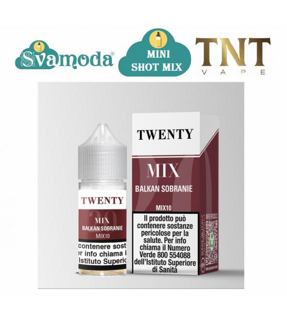 TNT VAPE TWENTY MIX BALKAN SOBRANIE MINI SHOT MIX 10ML