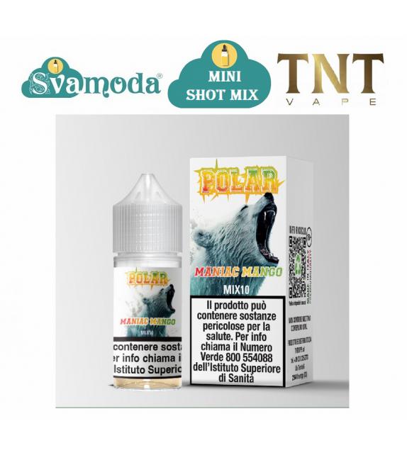 TNT VAPE POLAR MANIAC MANGO MINI SHOT MIX 10ML