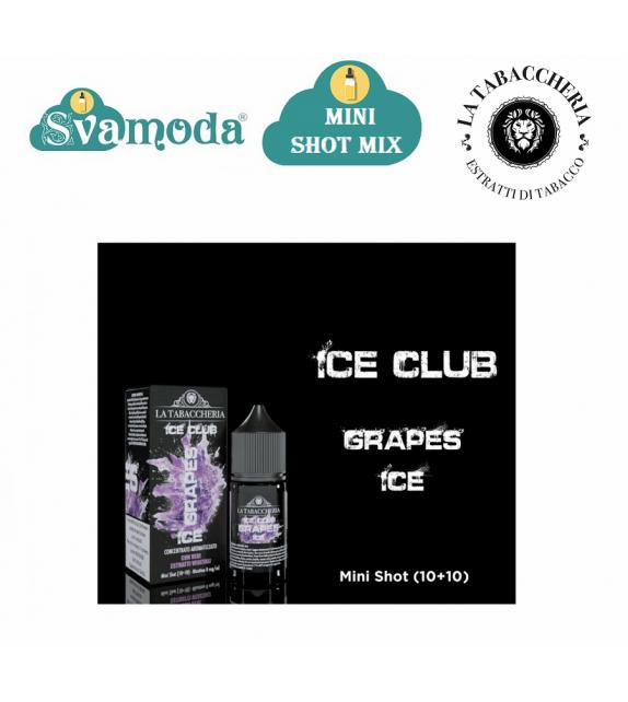 LA TABACCHERIA ICE CLUB GRAPES ICE MINI SHOT MIX 10ML