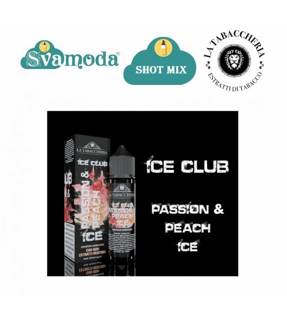 LA TABACCHERIA ICE CLUB PASSION & PEACH ICE SHOT MIX 20ML